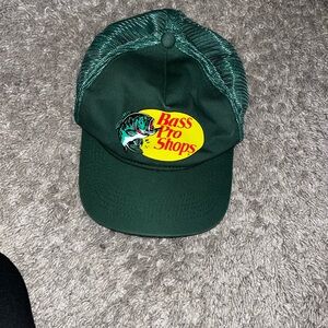 Vintage Bass Pro Shops Dark Green Cap